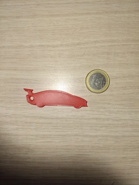 Móc khóa hình xe đua thể thao (Sports Car Keychain) in 3D đẹp - Image 3