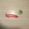 Móc khóa hình xe đua thể thao (Sports Car Keychain) in 3D đẹp - Thumbnail 3