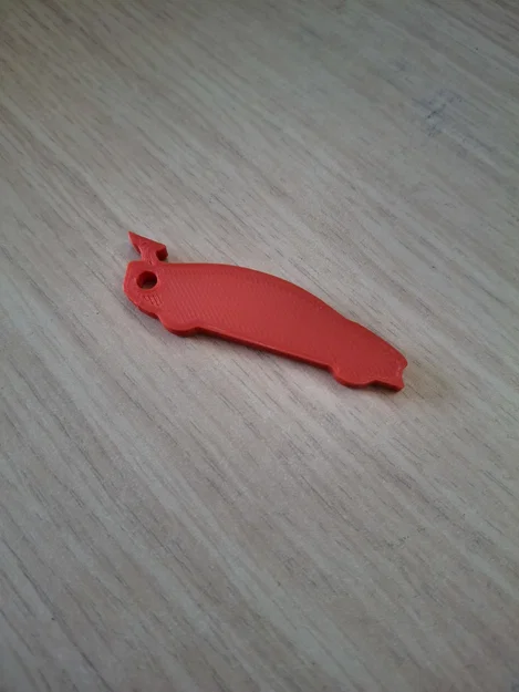 Móc khóa hình xe đua thể thao (Sports Car Keychain) in 3D đẹp - Image 4