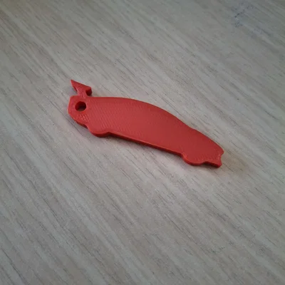 Móc khóa hình xe đua thể thao (Sports Car Keychain) in 3D đẹp