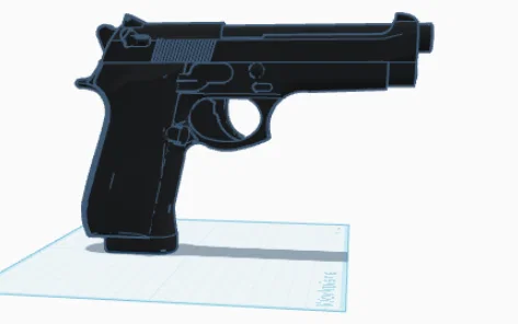 Mô hình súng M9 Training Gun - Phụ kiện tập luyện 3D an toàn - Image 1