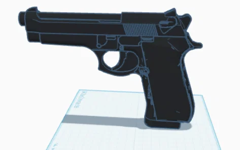 Mô hình súng M9 Training Gun - Phụ kiện tập luyện 3D an toàn - Image 2
