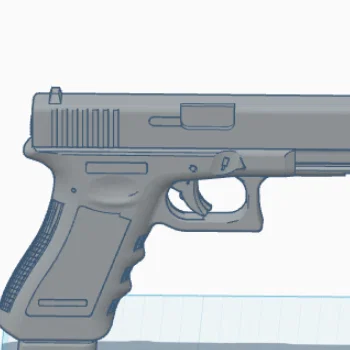 Mô hình súng G17 Training Gun cho mục đích tập luyện (STL file)
