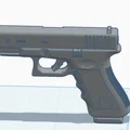 Mô hình súng G17 Training Gun cho mục đích tập luyện (STL file) - Thumbnail 2