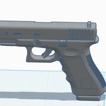 Mô hình súng G17 Training Gun cho mục đích tập luyện (STL file)
