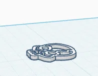 Mô hình đầu lâu cách điệu (Skeleton Head) đơn giản cho in 3D - Image 2
