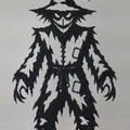Tranh Treo Tường Bù Nhìn Trang Trí Halloween - Thumbnail 3