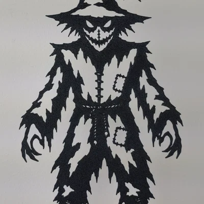 Tranh Treo Tường Bù Nhìn Trang Trí Halloween