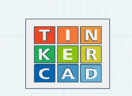 Mô hình logo Tinkercad in 3D trang trí bàn làm việc - Image 2