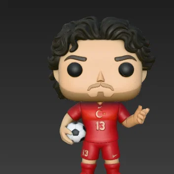 Mô hình Funko Pop Ferdi Kadioglu in 3D sắc nét trang trí bàn làm việc