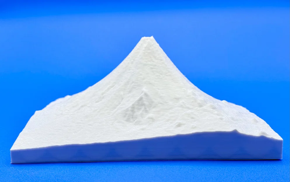 Mô hình địa hình 3D Núi Phú Sĩ (Mount Fuji) sắc nét - Image 1