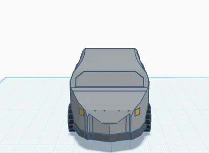 Mô hình xe ô tô đồ chơi dáng dài đơn giản in 3D - Image 3