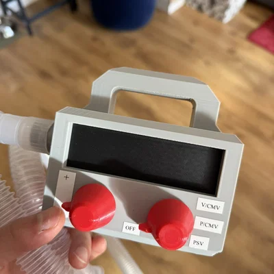 Mô hình máy thở (Lung ventilator) - phiên bản đơn giản