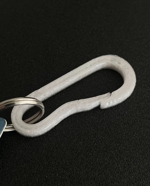 Móc khóa Carabiner mini 3D tiện lợi cho túi xách và balo - Image 2