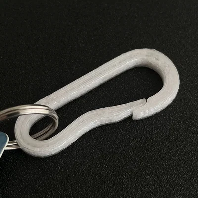Móc khóa Carabiner mini 3D tiện lợi cho túi xách và balo