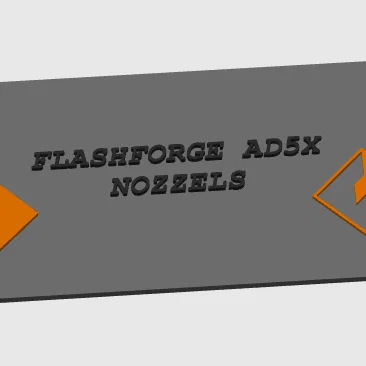 Hộp đựng vòi phun (nozzle) cho Flashforge AD5X - Gọn gàng, tinh tế