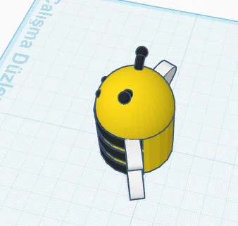 Mô hình chú ong Bee dễ thương - File in 3D trang trí đẹp mắt - Image 2