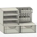 Bộ kệ để bàn đa năng GT588: Giải pháp sắp xếp thông minh - Thumbnail 3