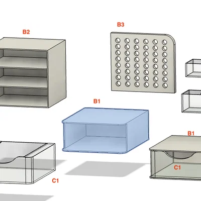 Bộ kệ để bàn đa năng GT588: Giải pháp sắp xếp thông minh