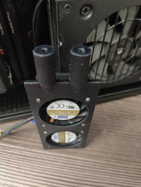 Giá đỡ tản nhiệt RAM kép 40mm cho FormD T1 (Dual 40mm Fan Bracket) - Image 3