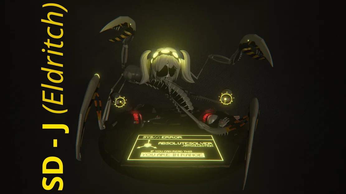 J (Eldritch) - Murder Drones - Mô hình Fan Art - Image 1