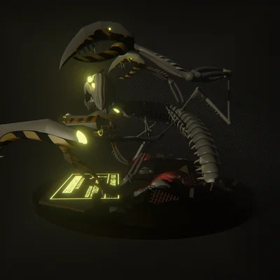 J (Eldritch) - Murder Drones - Mô hình Fan Art