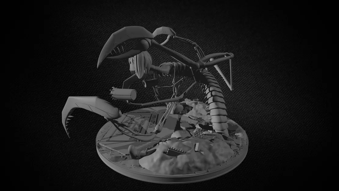 J (Eldritch) - Murder Drones - Mô hình Fan Art - Image 5