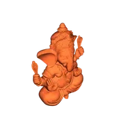 Mô hình 3D tượng thần Ganesha - Biểu tượng may mắn, trí tuệ