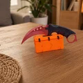Dao Karambit V2, thiết kế 2 mảnh, không cần AMS, chuẩn phong cách Counter Strike - Thumbnail 1
