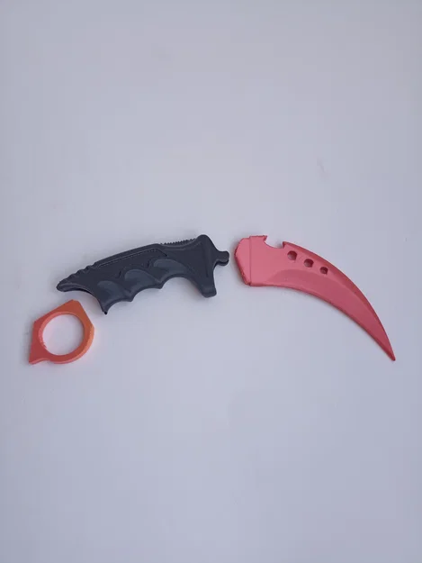 Dao Karambit V2, thiết kế 2 mảnh, không cần AMS, chuẩn phong cách Counter Strike - Image 2