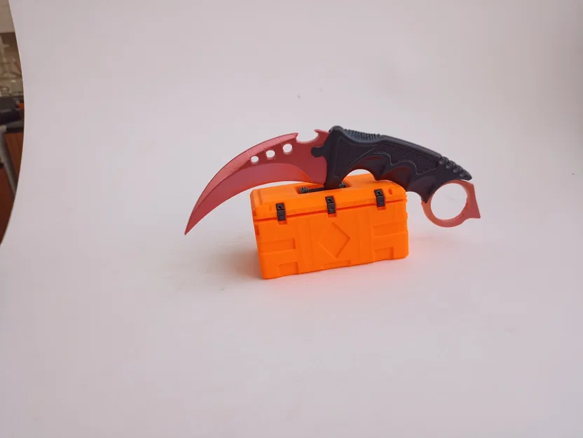 Dao Karambit V2, thiết kế 2 mảnh, không cần AMS, chuẩn phong cách Counter Strike - Image 4