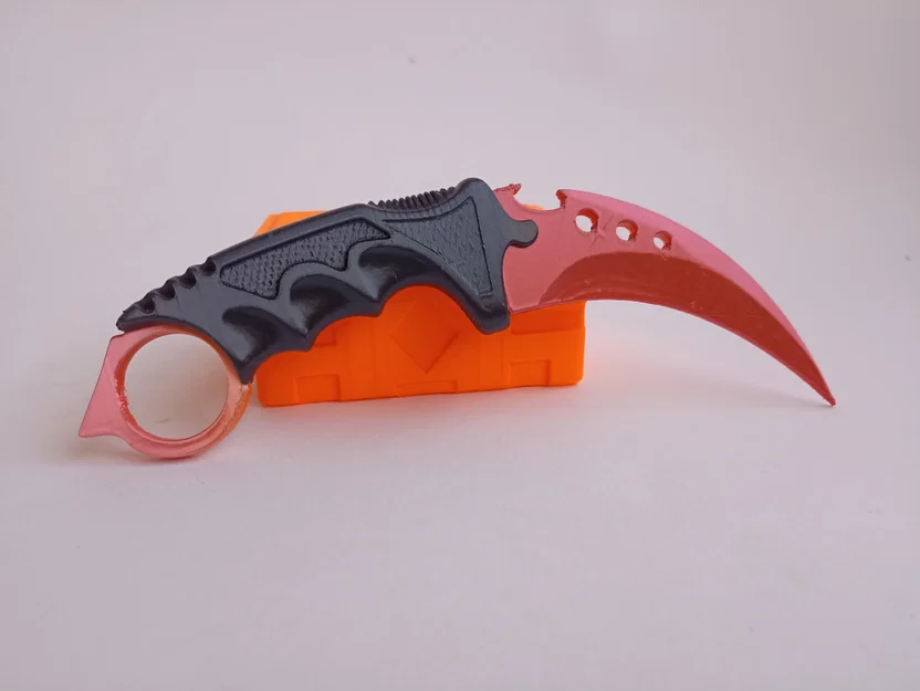 Dao Karambit V2, thiết kế 2 mảnh, không cần AMS, chuẩn phong cách Counter Strike - Image 5