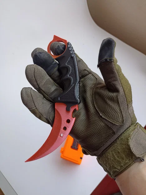 Dao Karambit V2, thiết kế 2 mảnh, không cần AMS, chuẩn phong cách Counter Strike - Image 7