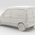 Mô hình xe van Citroën Berlingo in 3D tinh xảo - File STL chất lượng - Thumbnail 2