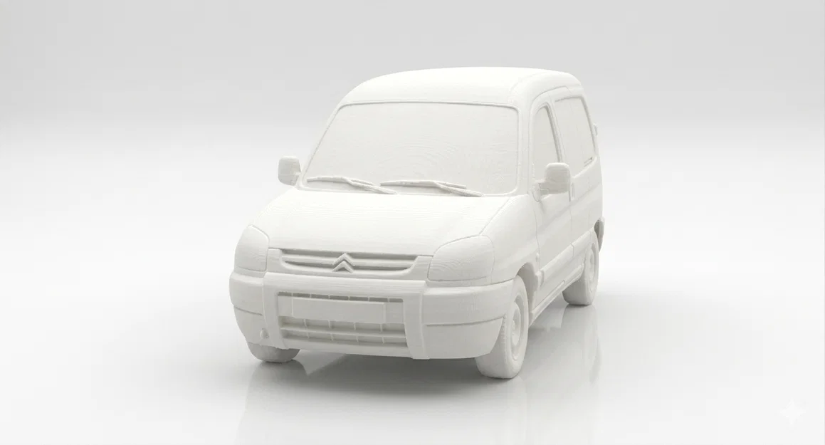 Mô hình xe van Citroën Berlingo in 3D tinh xảo - File STL chất lượng - Image 3