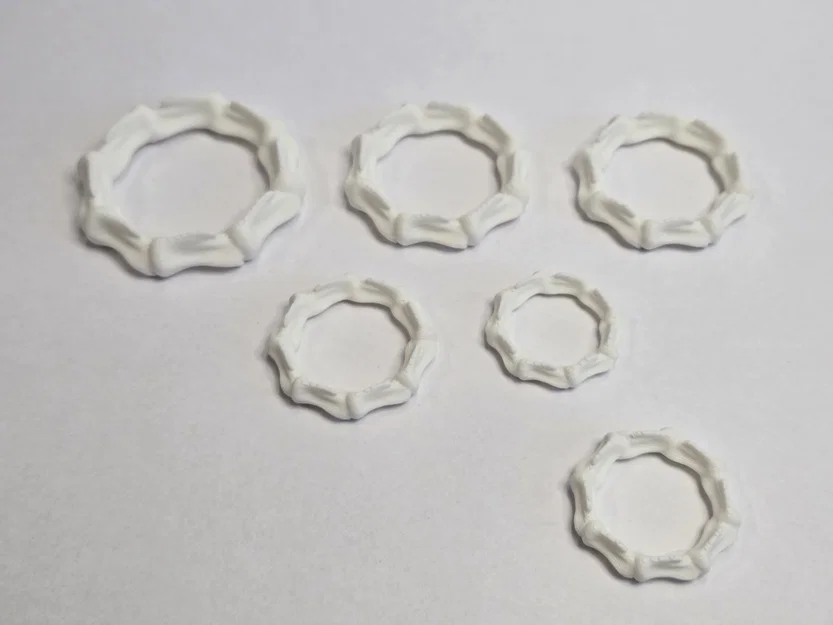 Nhẫn Xương Bone Ring: Phụ Kiện In 3D Độc Đáo Cho Phong Cách Cá Tính - Image 1