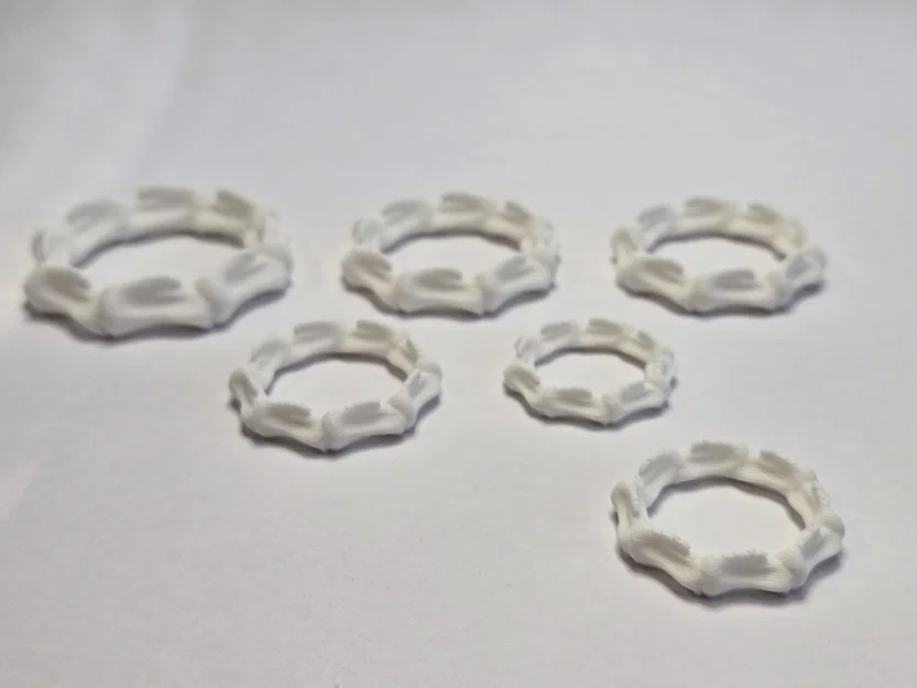 Nhẫn Xương Bone Ring: Phụ Kiện In 3D Độc Đáo Cho Phong Cách Cá Tính - Image 4