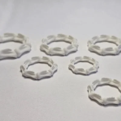 Nhẫn Xương Bone Ring: Phụ Kiện In 3D Độc Đáo Cho Phong Cách Cá Tính