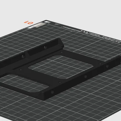 Khay chuyển đổi SSD 2.5 inch sang khe HDD 3.5 inch in 3D