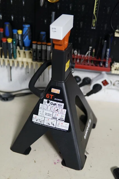 Nắp bảo vệ chân kê xe BAHCO 6 tấn (Jack Stand Cap) in 3D - Image 2