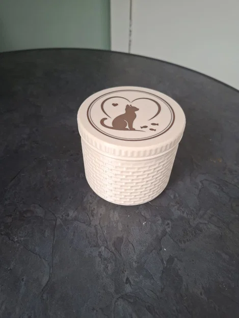 Purrfect Treat Keeper – Hộp đựng bánh thưởng cho mèo - Image 4