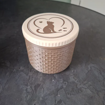 Purrfect Treat Keeper – Hộp đựng bánh thưởng cho mèo 5