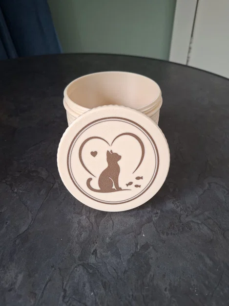 Purrfect Treat Keeper – Hộp đựng bánh thưởng cho mèo - Image 8