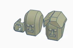Bộ phụ kiện đầu và tóc nghệ sĩ cho mô hình Dummy 13 3D - Image 1