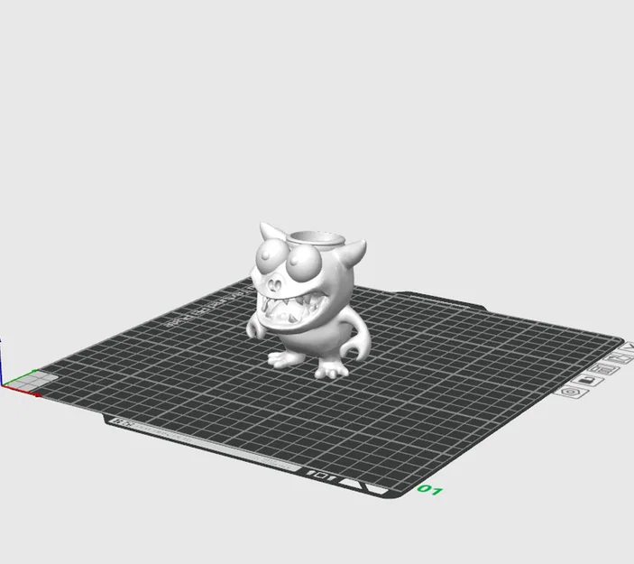 Chậu cây hình quái vật Sleestack 2 DCLLC - Image 1