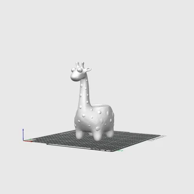 Chậu cây hình hươu cao cổ (Giraffe Planter)