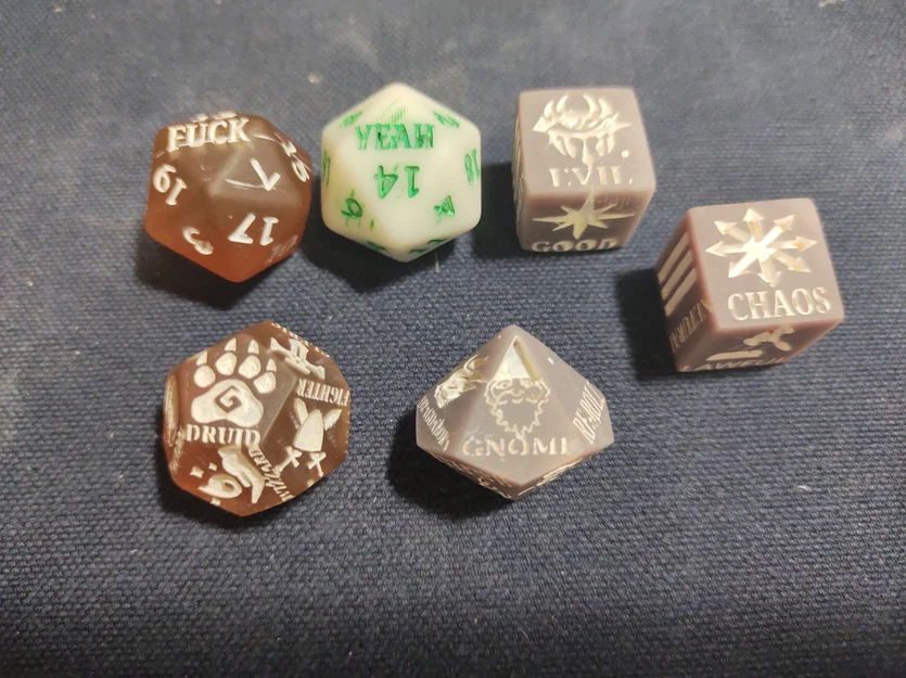 Xúc Xắc Ngẫu Nhiên Chọn Chủng Tộc Cho DnD 5E - Image 1