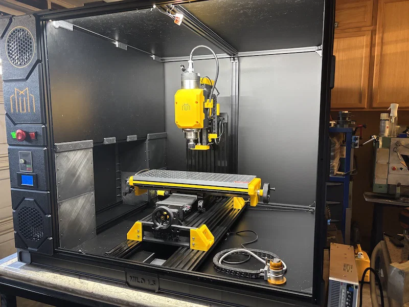 Chân đế cải tiến Milo 1.5 CNC - Tăng cường độ ổn định cho máy phay - Image 1