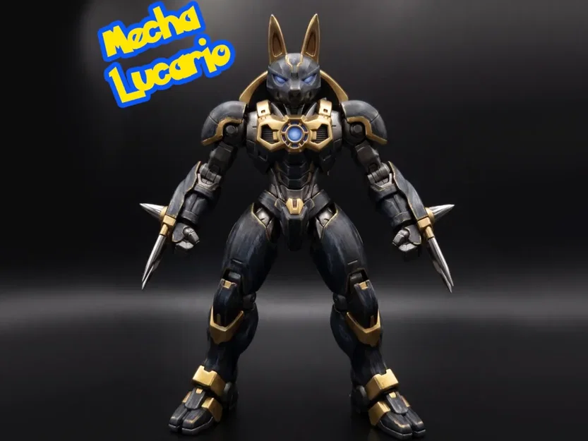 Mô hình sưu tầm Mecha Lucario - Image 1