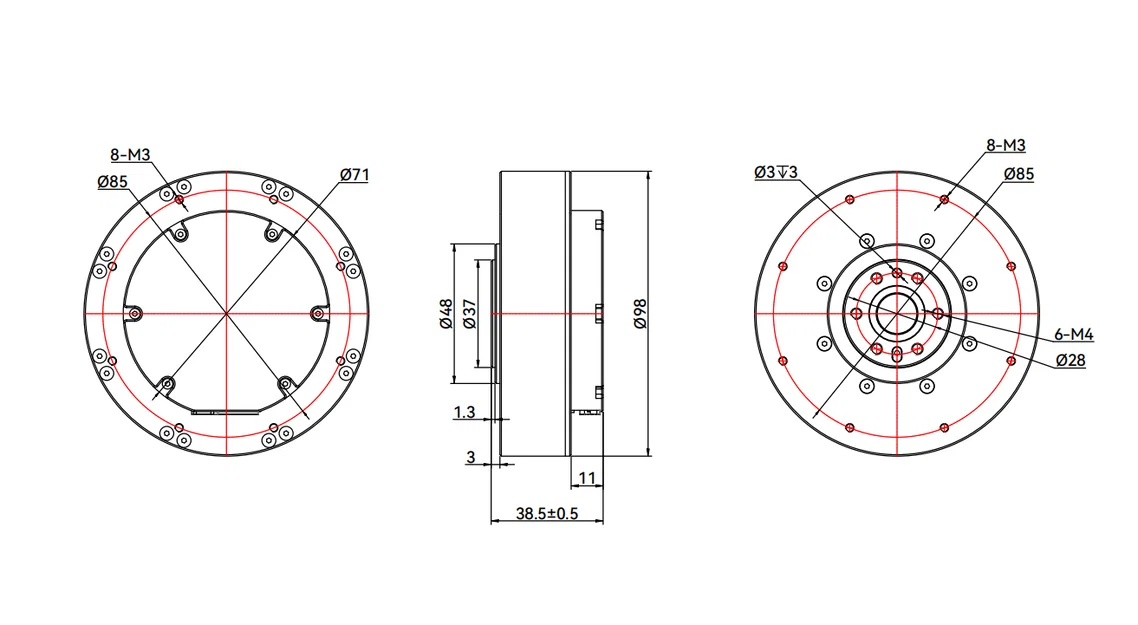 Mô hình AK80-9 V3.0 KV100 CubeMars của Mustafa yigit - Image 1
